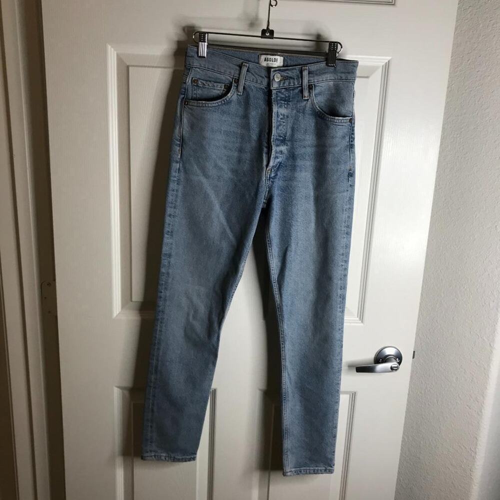 Agolde Women's NICO High Rise Slim Fit Jeans Blue ~ Size 26